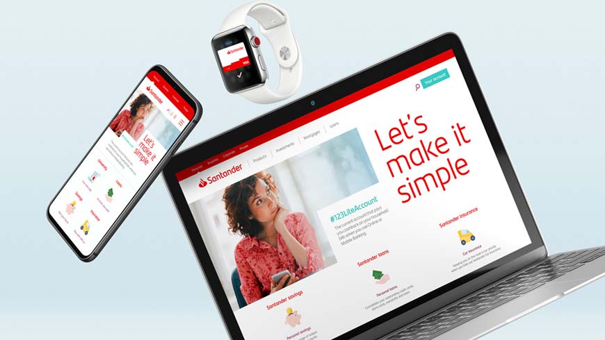 西班牙Santander銀行LOGO設計，改善用戶體驗是王道-4