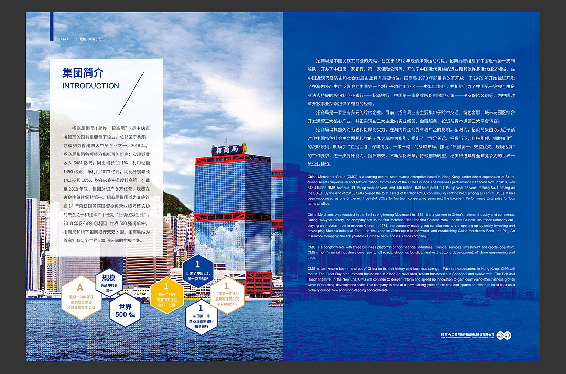 招商局集團畫冊設計，招商公路宣傳冊-6