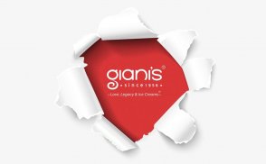 Giani甜點店標志設計，慶祝品牌60年的