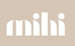 Mihi健康品牌標志設計，造型優雅而溫